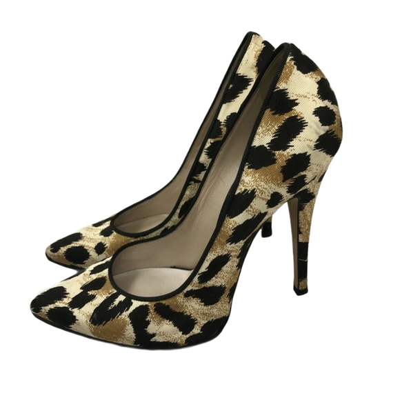 Casadei Leopard Print Heels - Picture 2 of 9